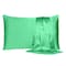 Homeroots 20 x 26 in. Green Dreamy Silky Satin Standard Size Pillowcases 387875 - alternate 5
